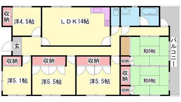 ビークル土山の物件間取画像